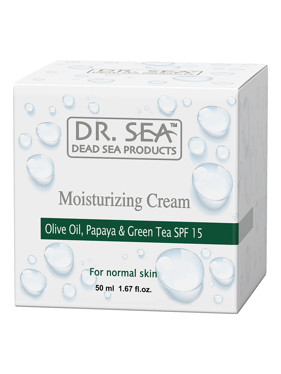 Moisturizing cream - Olive Oil & Papaya & Green Tea SPF 15